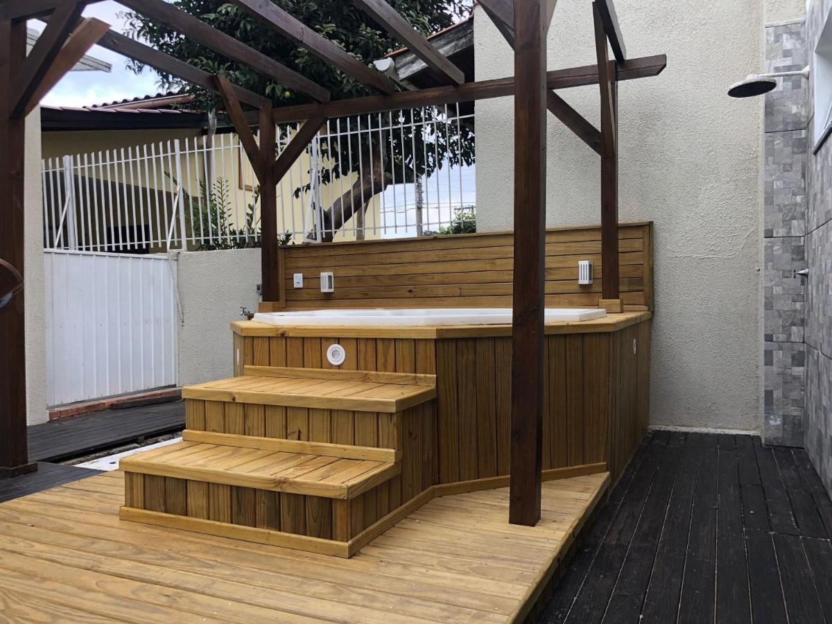 フロリアノポリス Solar Dos Cataventos: Linda Casa Com Piscina E Jacuziヴィラ エクステリア 写真